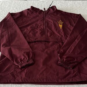 ASU Quarter-Zip Windbreaker Pullover